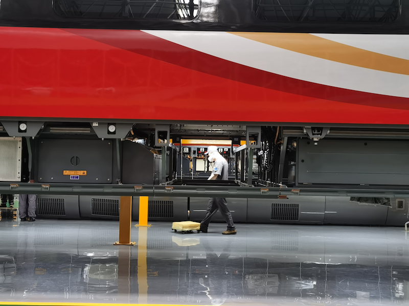 Jilin : Changchun, le berceau des trains à grande vitesse, contribue à la modernisation de la Chine