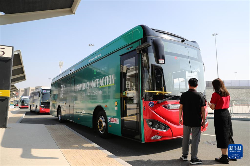 Les véhicules électriques chinois contribuent à la COP28 à Duba？