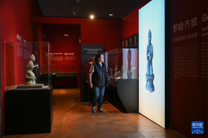 Ouverture d'une exposition de trésors antiques en bronze du sud-ouest de la Chine en Espagne