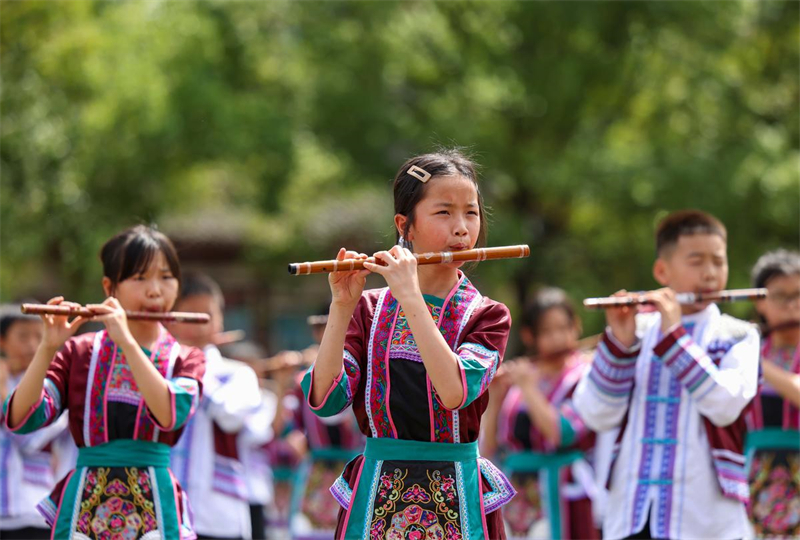 Guizhou : à Yuping, les activités de récréation favorisent la santé et la croissance des élèves